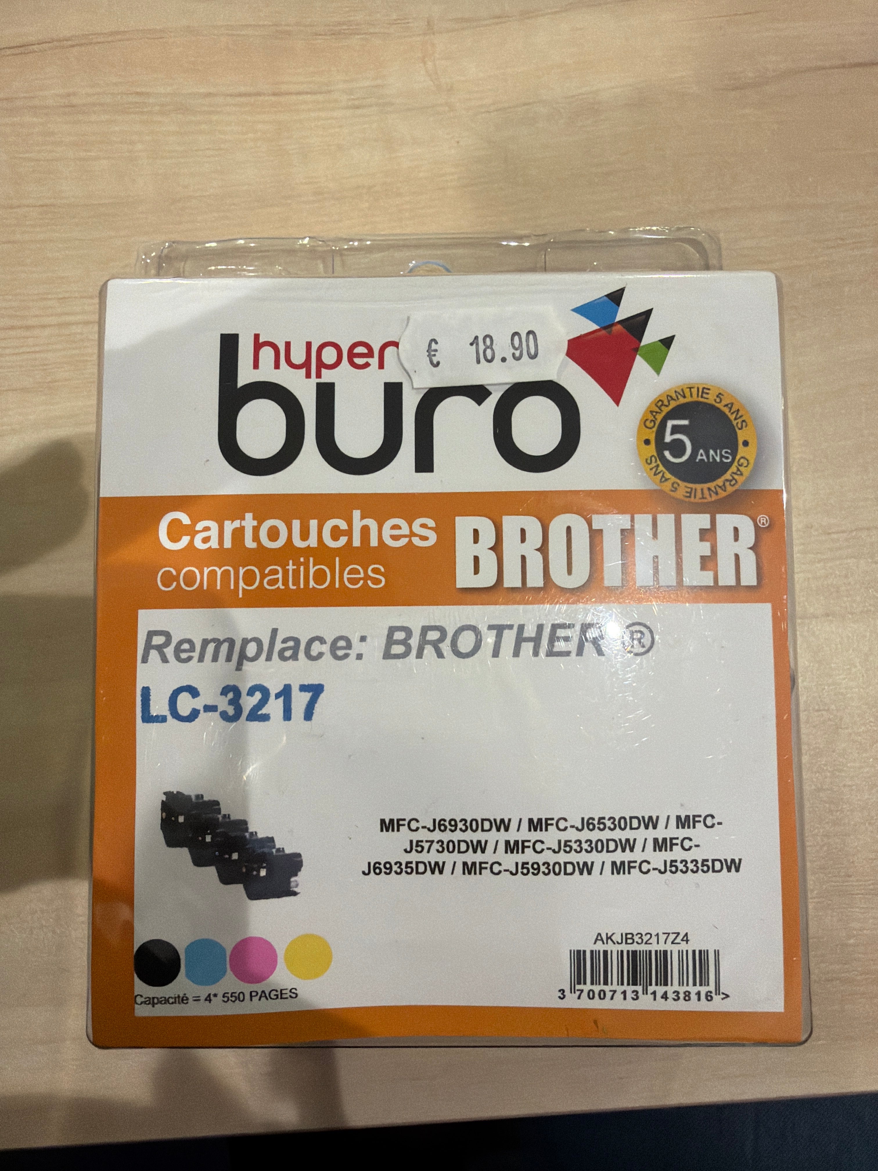 Cartouche encre brother