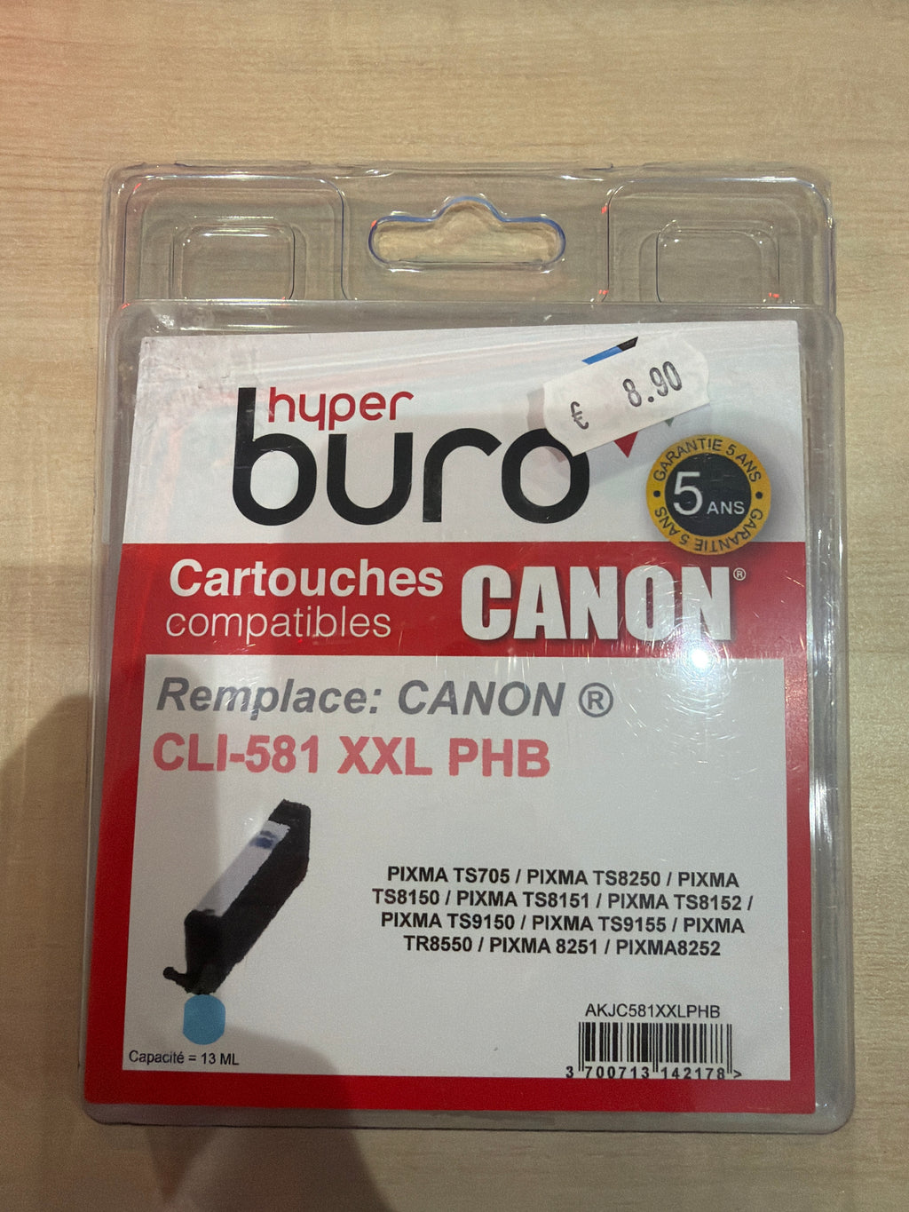 Cartouche encre canon