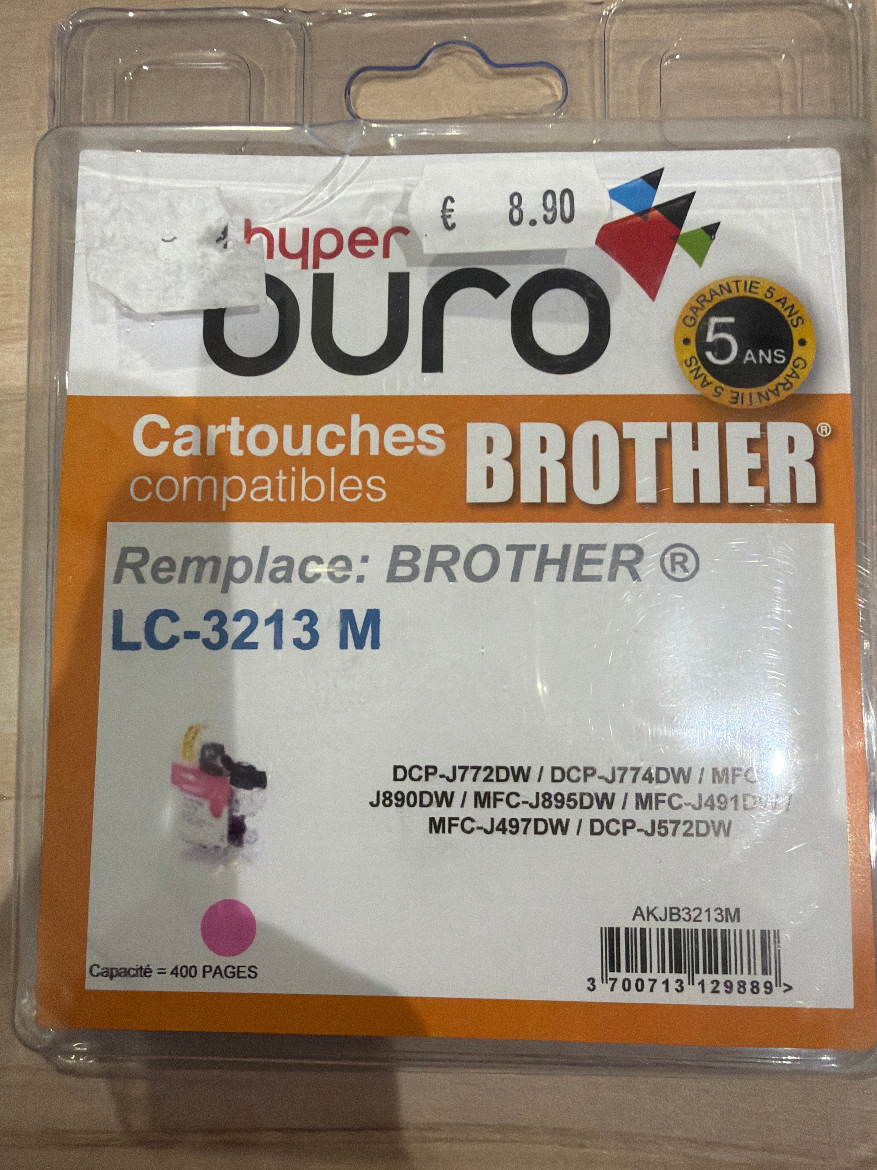 Cartouche encre brother