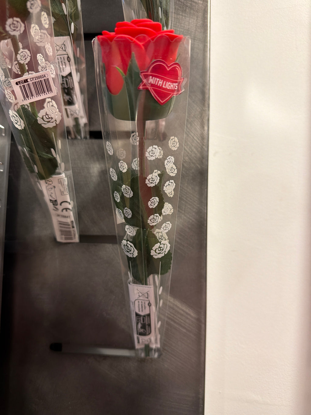 Rose lumineuse